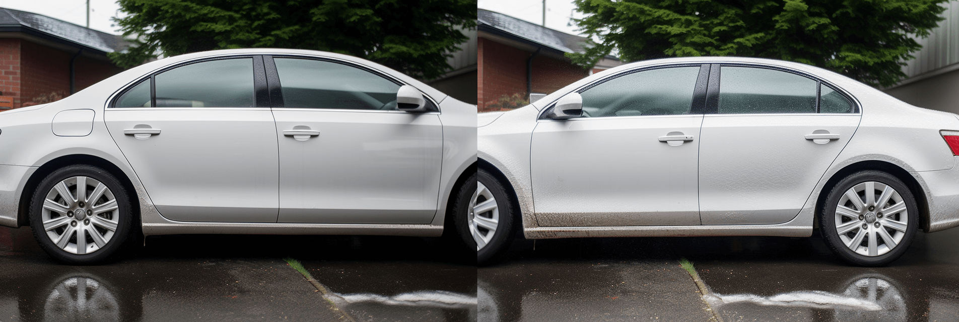 before and after detailing